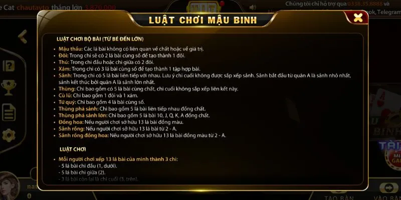 Nắm rõ luật chơi chỉ trong một vài bước tìm hiểu