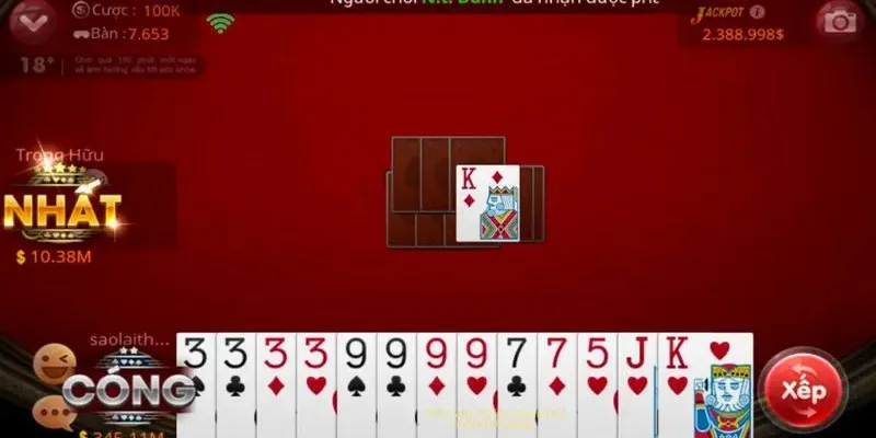 Bí thuật chơi tiến lên đếm lá Hit Club