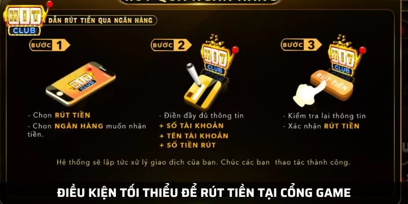 Lưu ý quan trọng để rút tiền Hitclub cược nhanh hơn