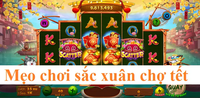 Tìm hiểu về vòng quay miễn phí game Sắc Xuân Chợ Tết