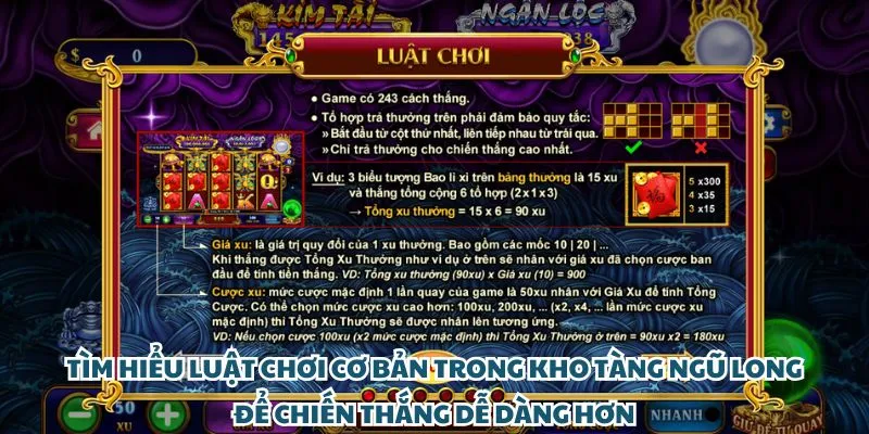 Tìm hiểu luật chơi cơ bản để chiến thắng dễ dàng hơn