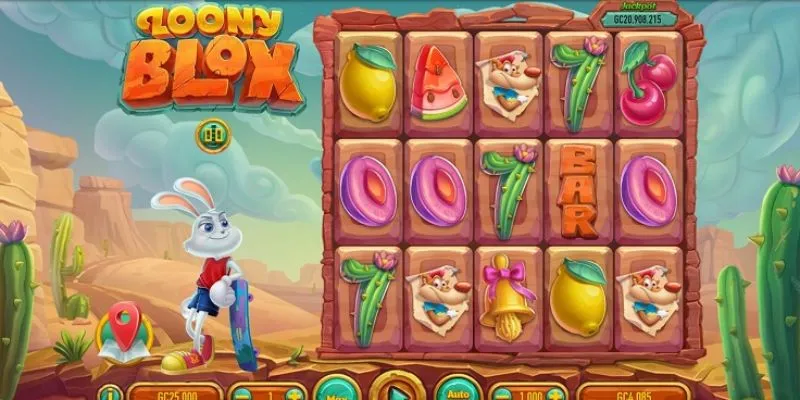 kham pha loony blox game ket hop danh bai va quay vong thuong hap dan Khám phá Loony Blox, game kết hợp đánh bài và quay vòng thưởng hấp dẫn